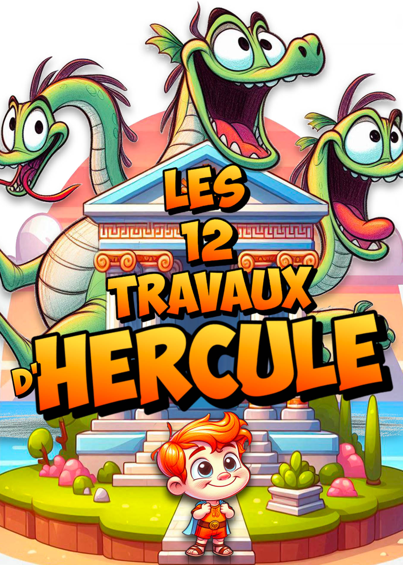 Affiche du spectacle Les 12 travaux d&rsquo;Hercule — Grand Ouest Spectacles