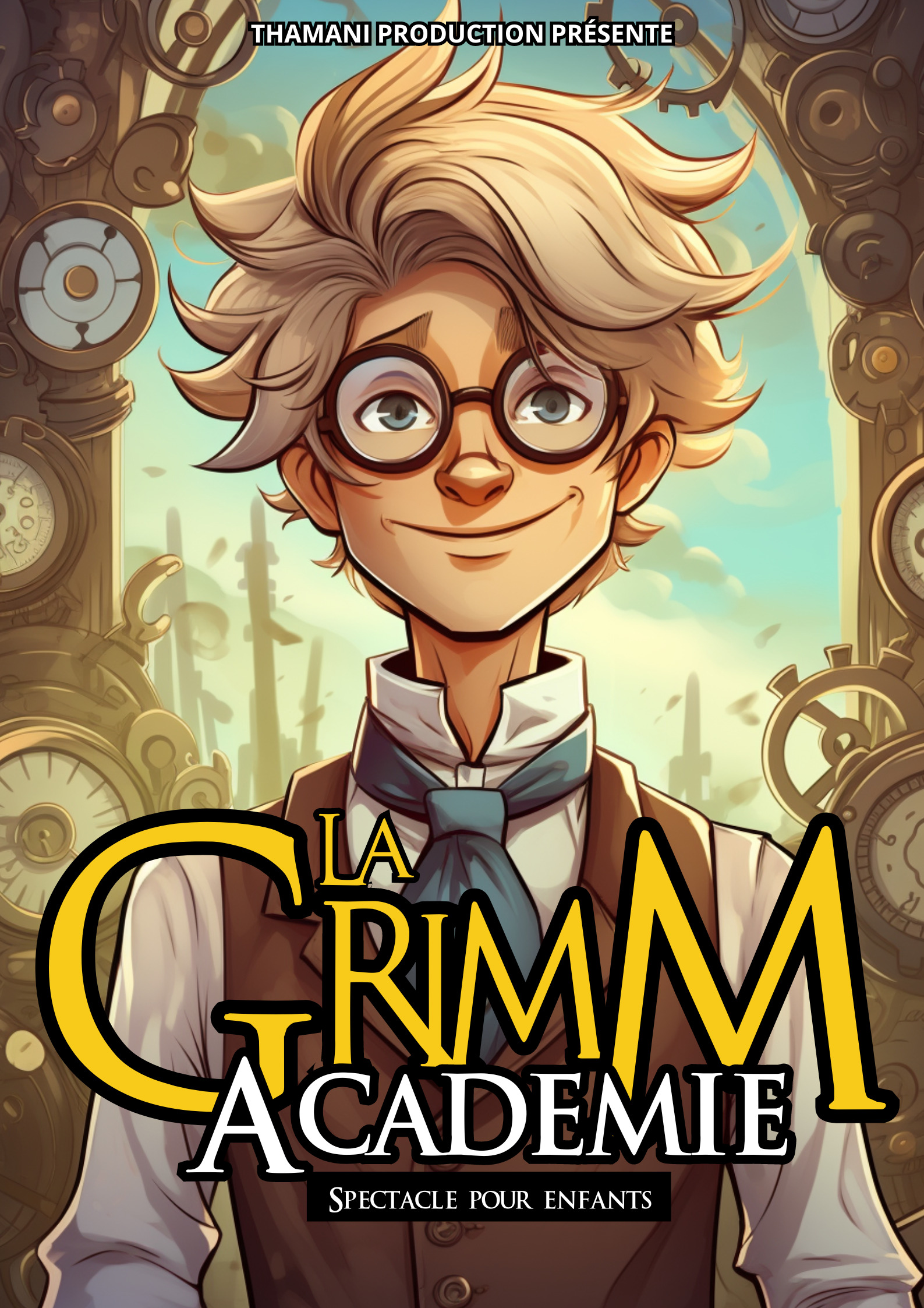 Affiche du spectacle La Grimm Académie — Grand Ouest Spectacles