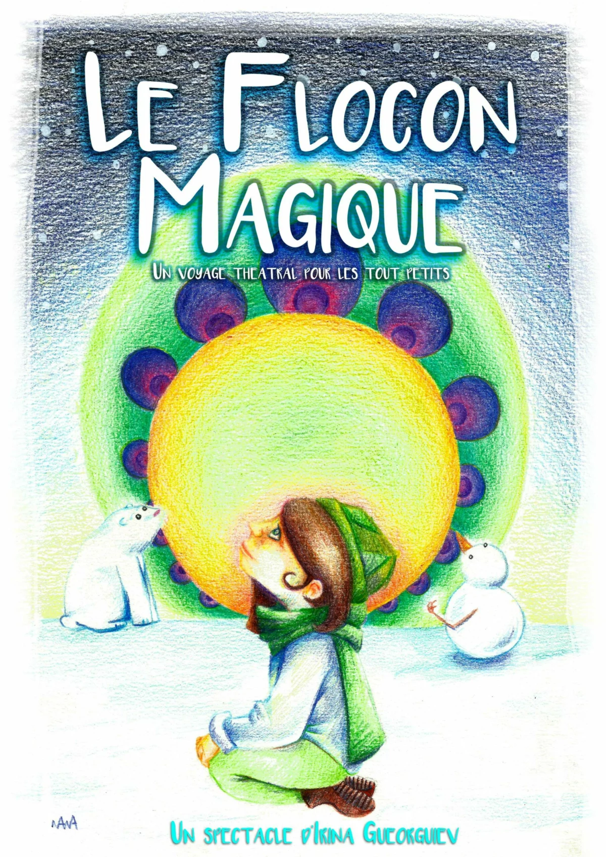 Affiche Le Flocon Magique