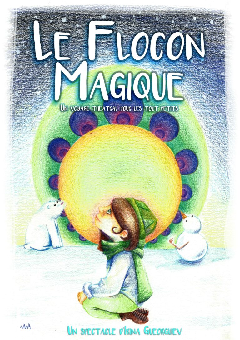 Affiche du spectacle Le Flocon Magique — Grand Ouest Spectacles