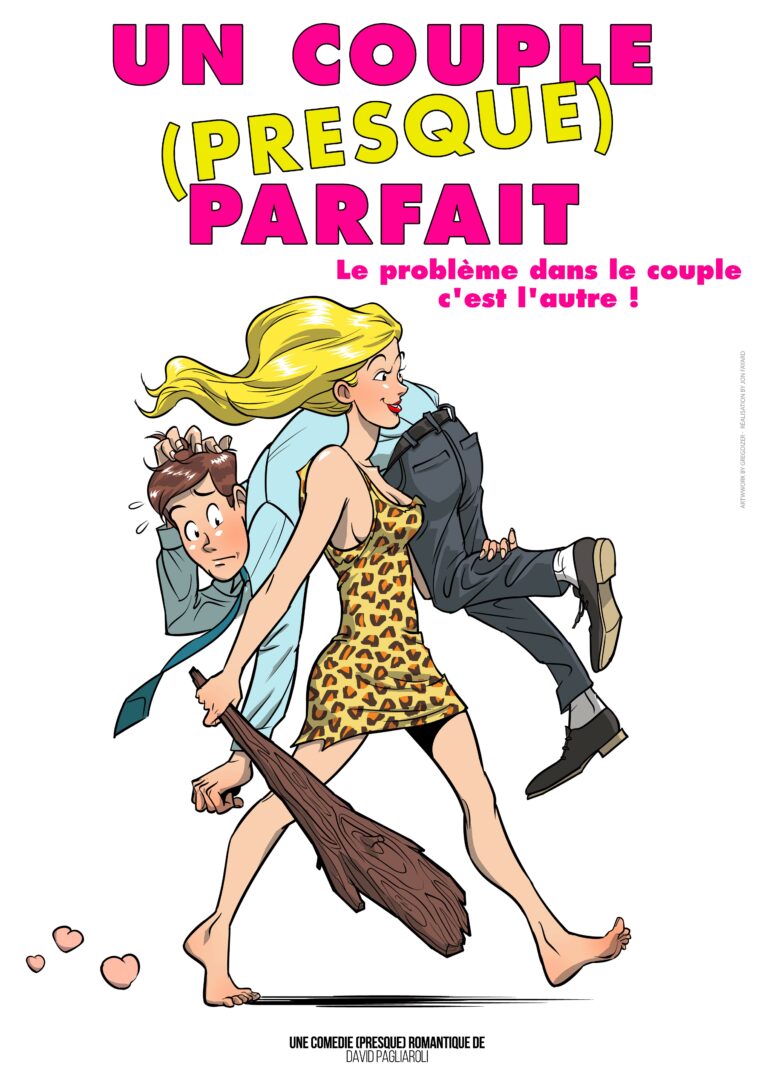 Affiche du spectacle Un couple (presque) parfait — Grand Ouest Spectacles