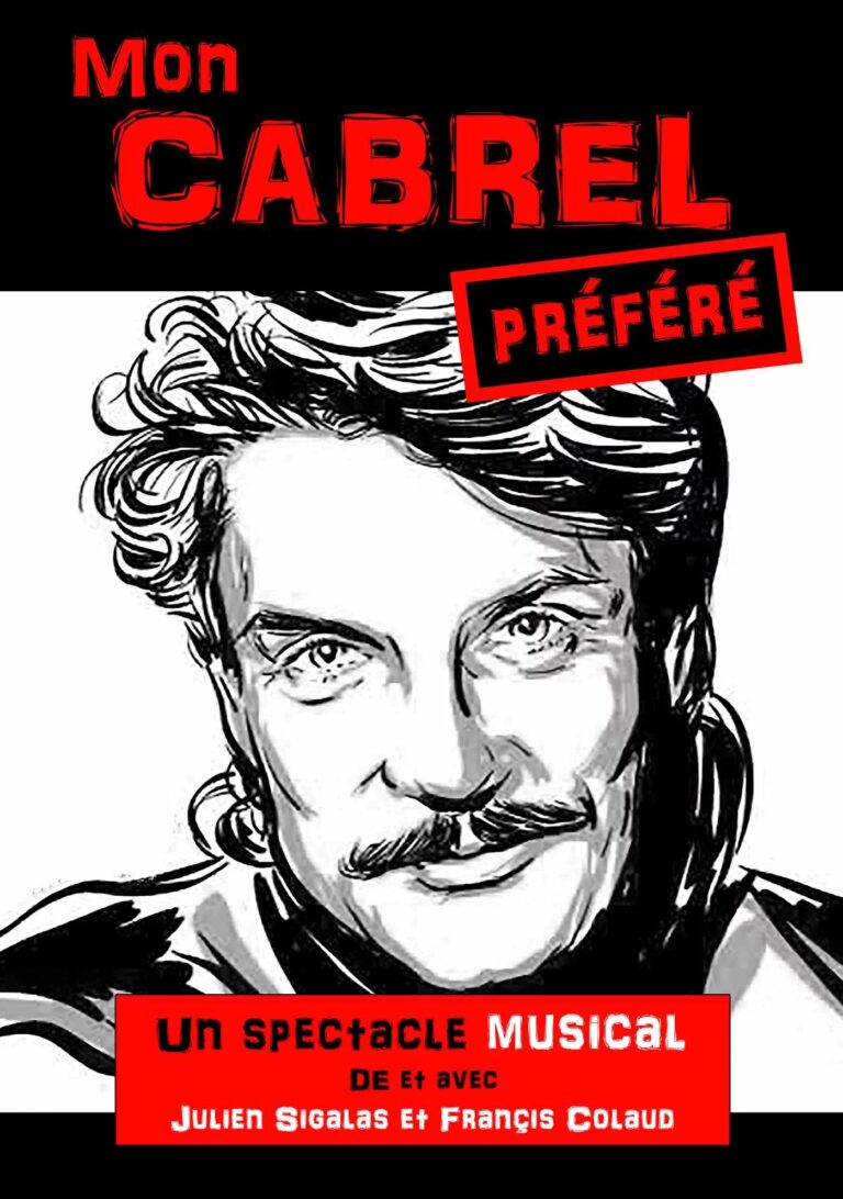 Affiche du spectacle Mon Cabrel Préféré — Grand Ouest Spectacles